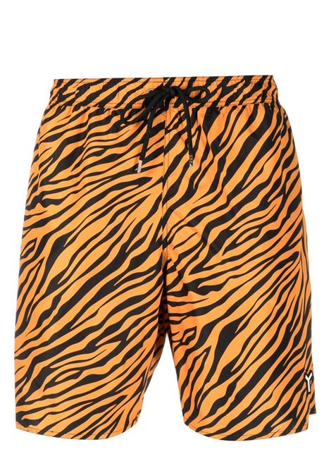 Costume con stampa animalier multicolore - uomo YES I AM | Costumi | YIA00023ORNG